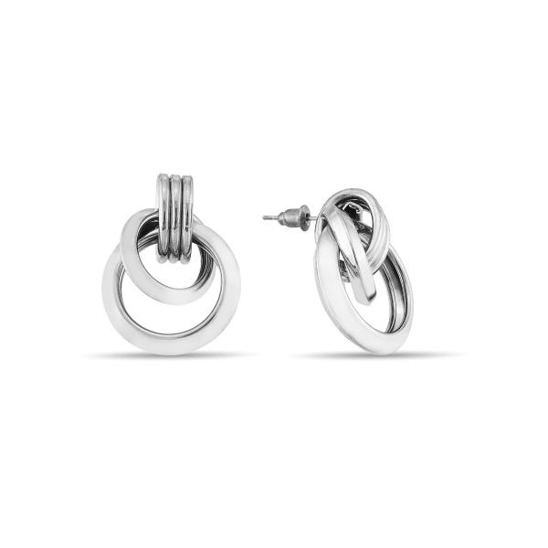 Silver Mirage Hoops Küpe