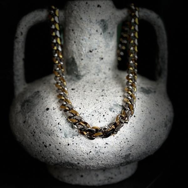 İki Renkli Gold-Silver Kolye