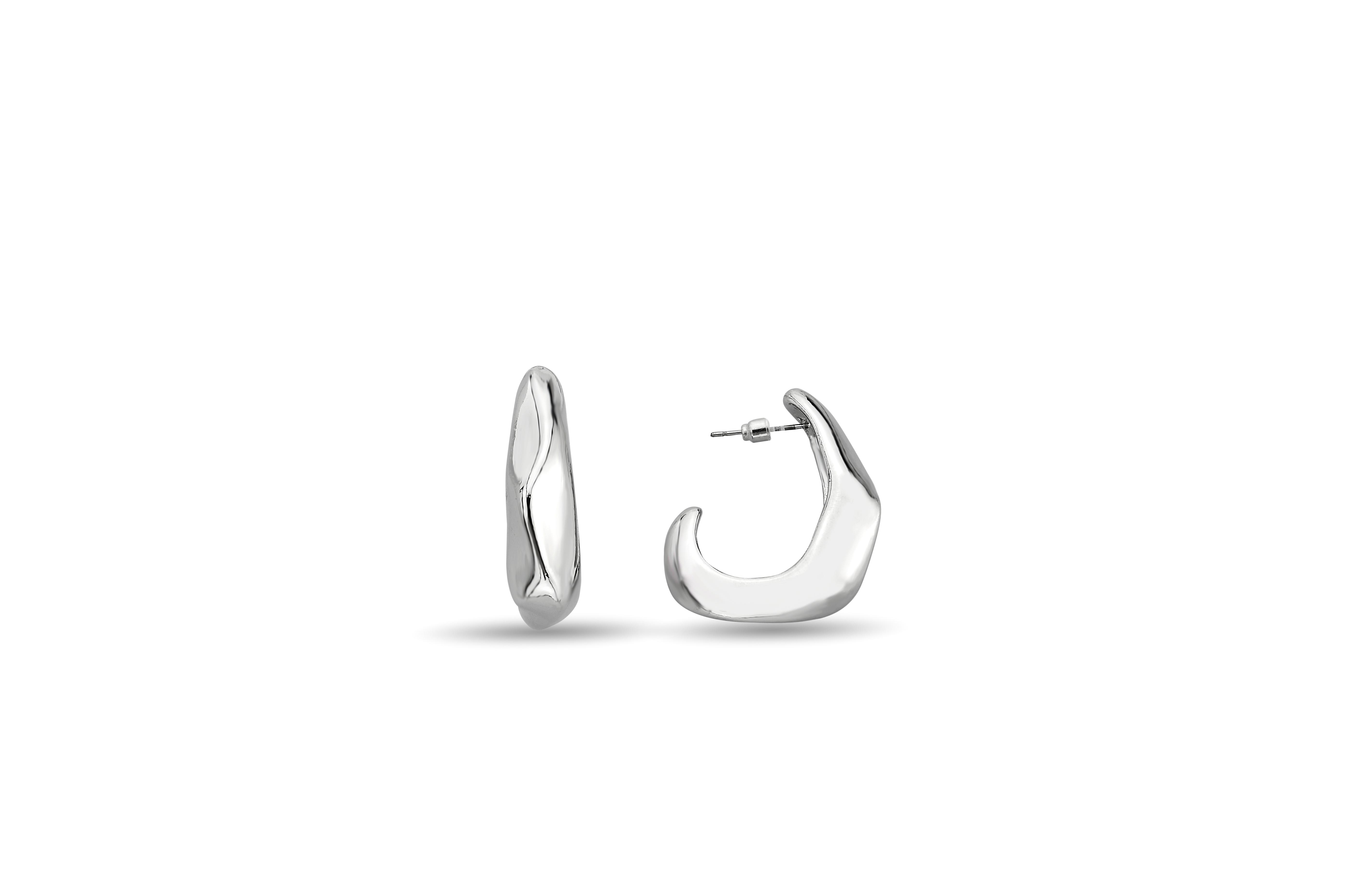 Silver Shimmer Earring