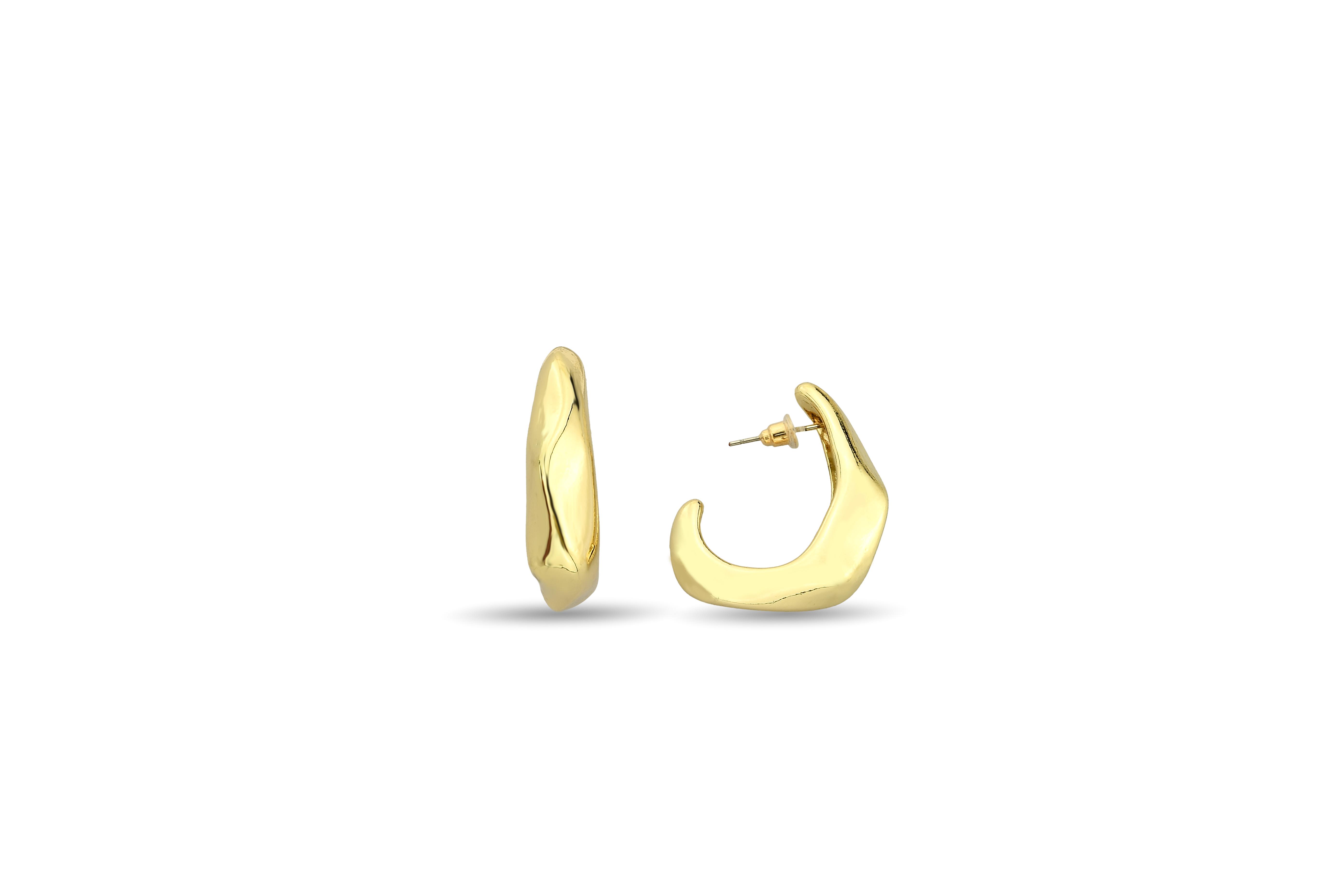 Gold Shimmer Earring