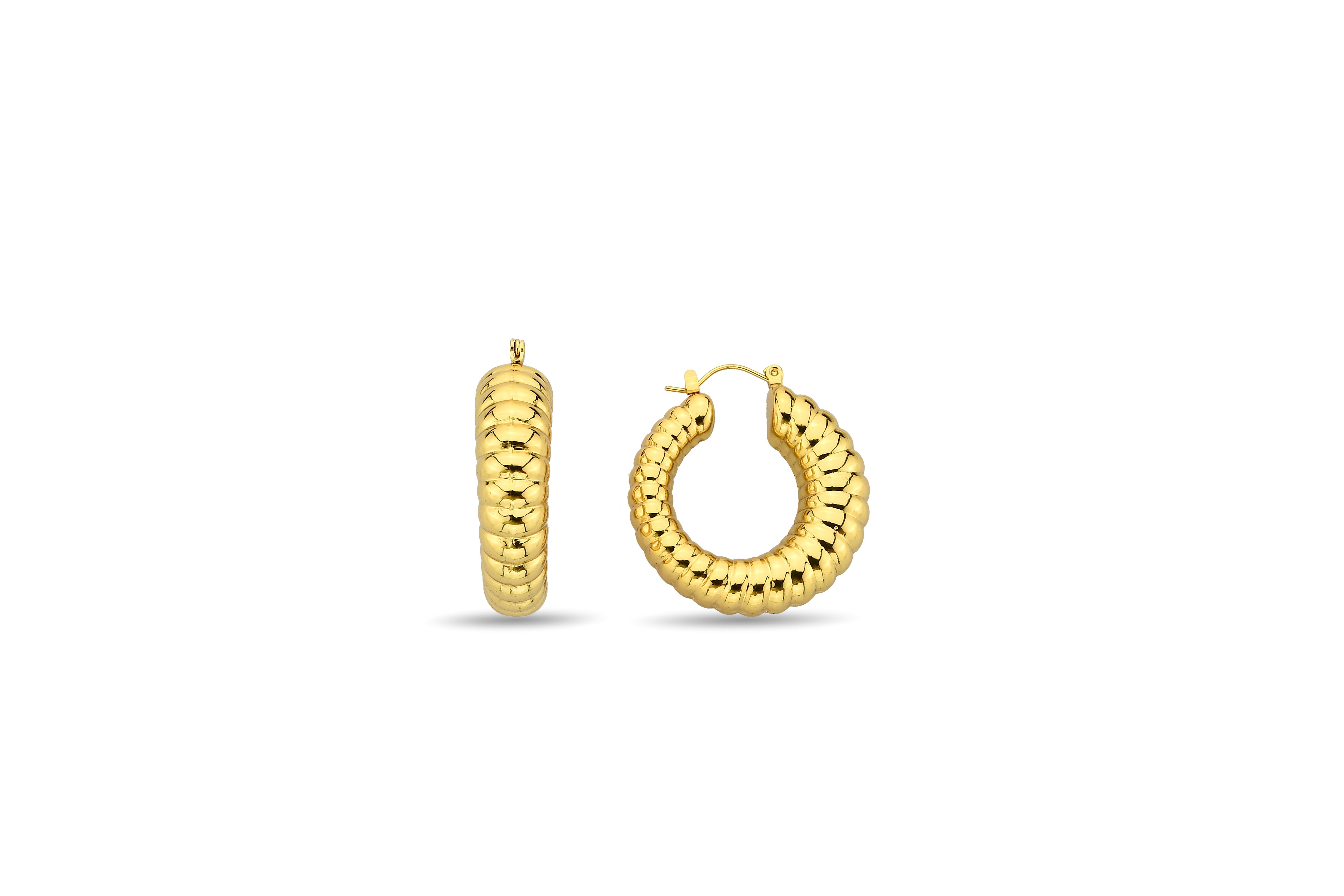 Golden Glow Earring
