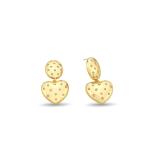 Golden Heart Earring
