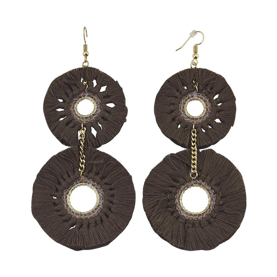 Sallantılı Küpe - 0029 - Yeşil