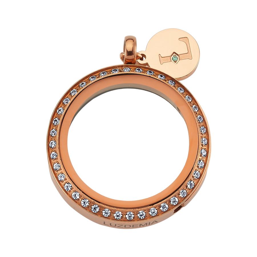 Swarovski Zirconia -30 mm- Luzyo - Rose