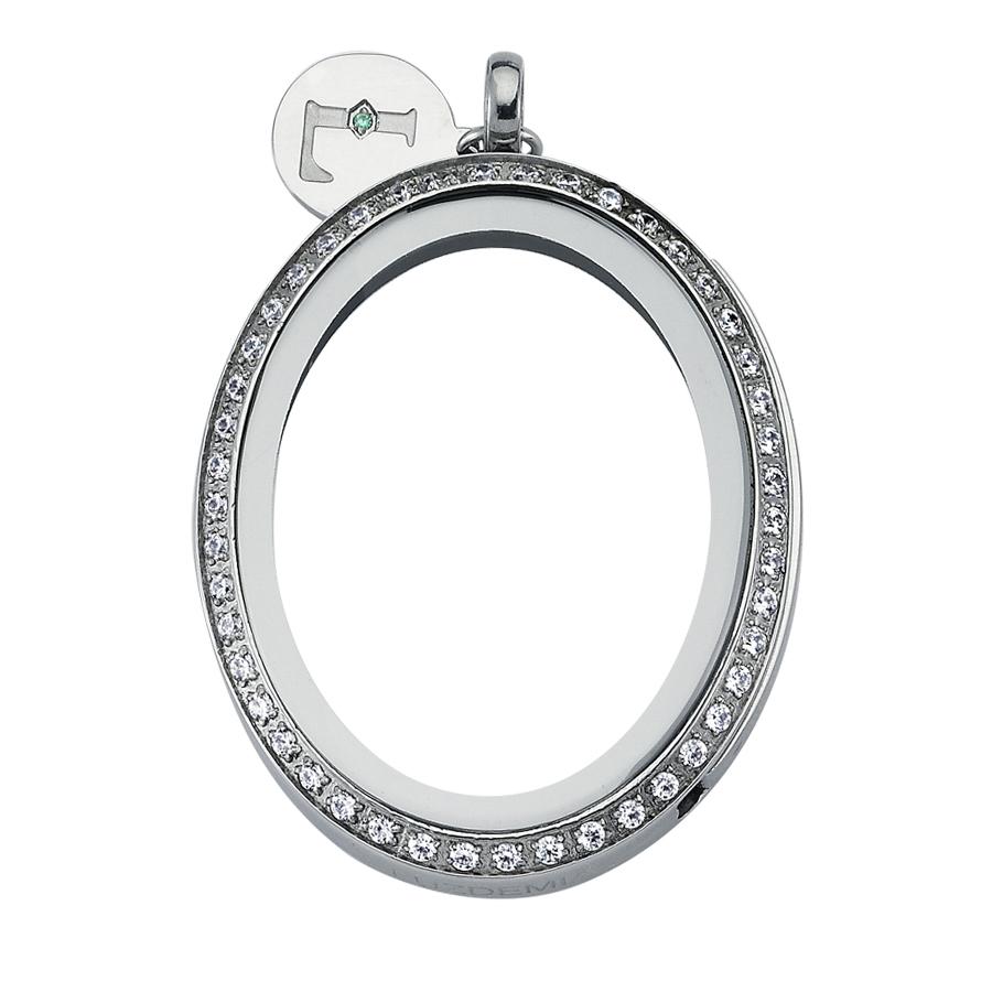 Zirconia - Luzyo - Oval - Silver