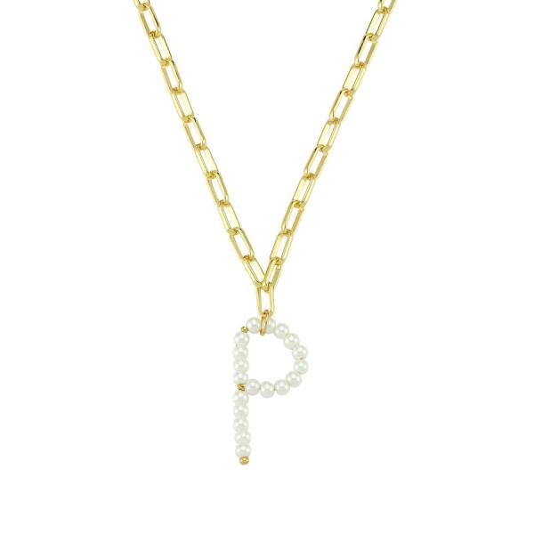 Pearl Petite P In. Necklace