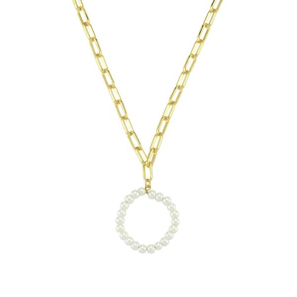 Pearl Petite O In. Necklace