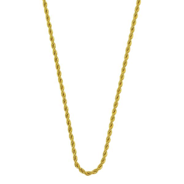 Sonya Zincir - Gold - 40+5 Cm İnce - 2mm
