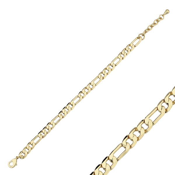 Gold Kaplama Zincir Bileklik - 6