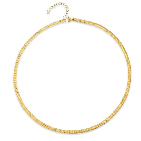 Curb Chain Polished Necklace