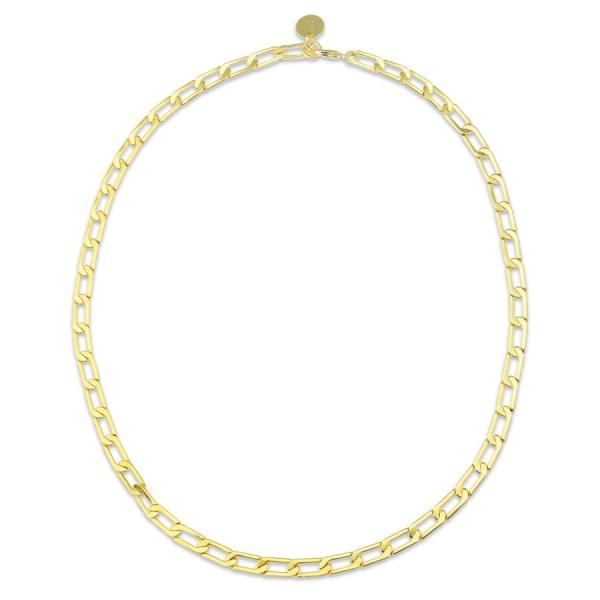 Smashed Link Chain Necklace