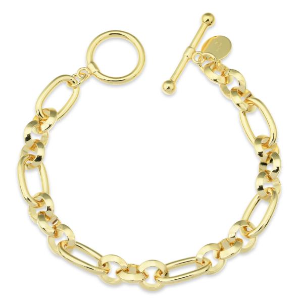 T Closure Chain Bracelet