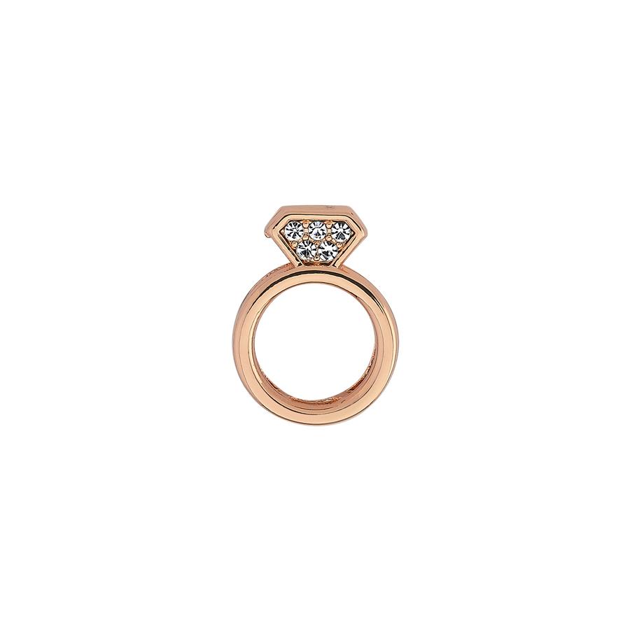 Slider Charm Yüzük - Rose