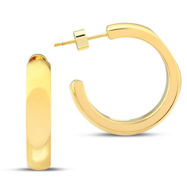 Golden Hoop Earring