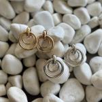 Golden Hoop Earring